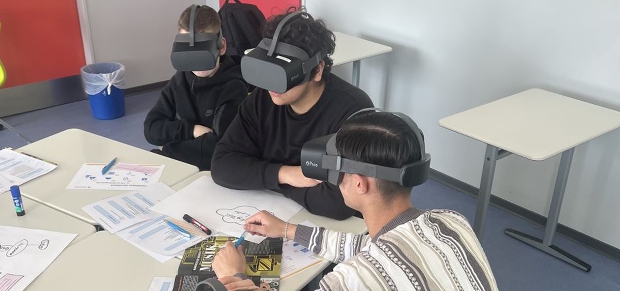 Berufsfelder mit VR-Brillen erkunden