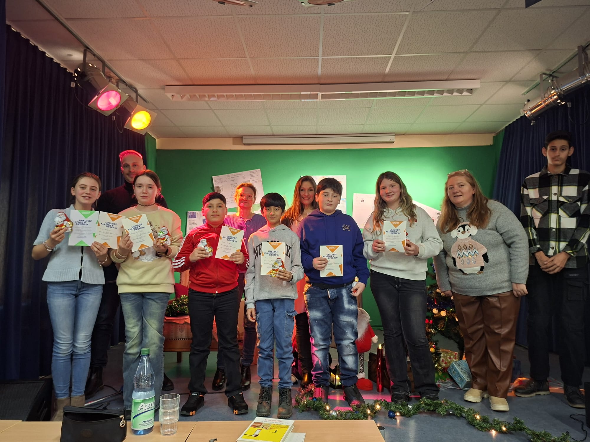 Lucia Steinheimer wird Schulsiegerin beim Vorlesewettbewerb 